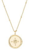Seeker Compass Coin Necklace