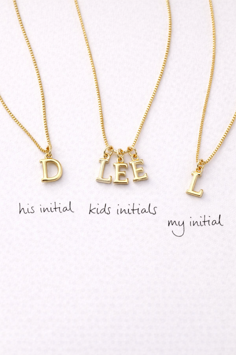 Initial Necklace