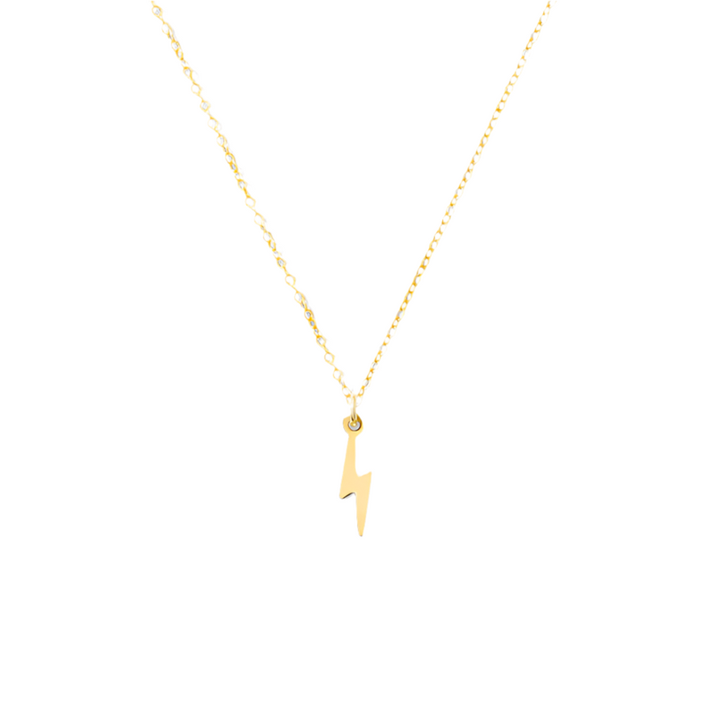 Bolt Pendant Necklace