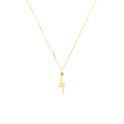 Bolt Pendant Necklace