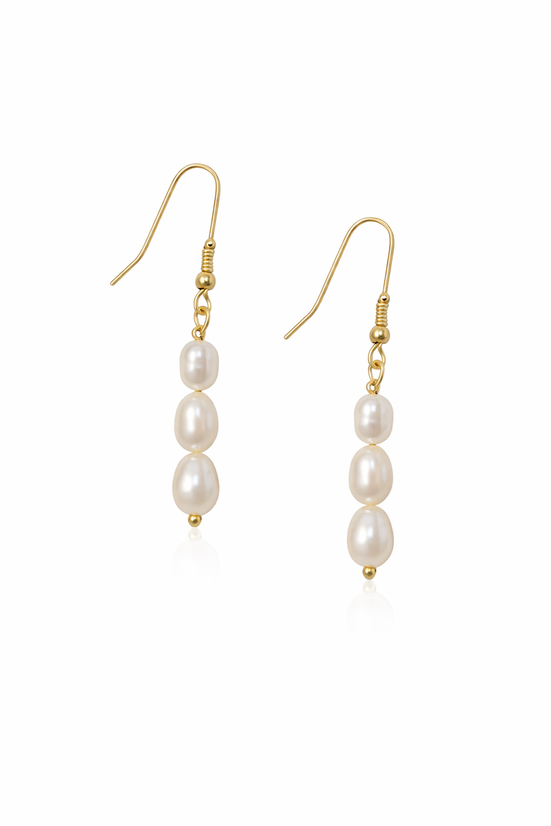 Sol Pearl Drop Earrings