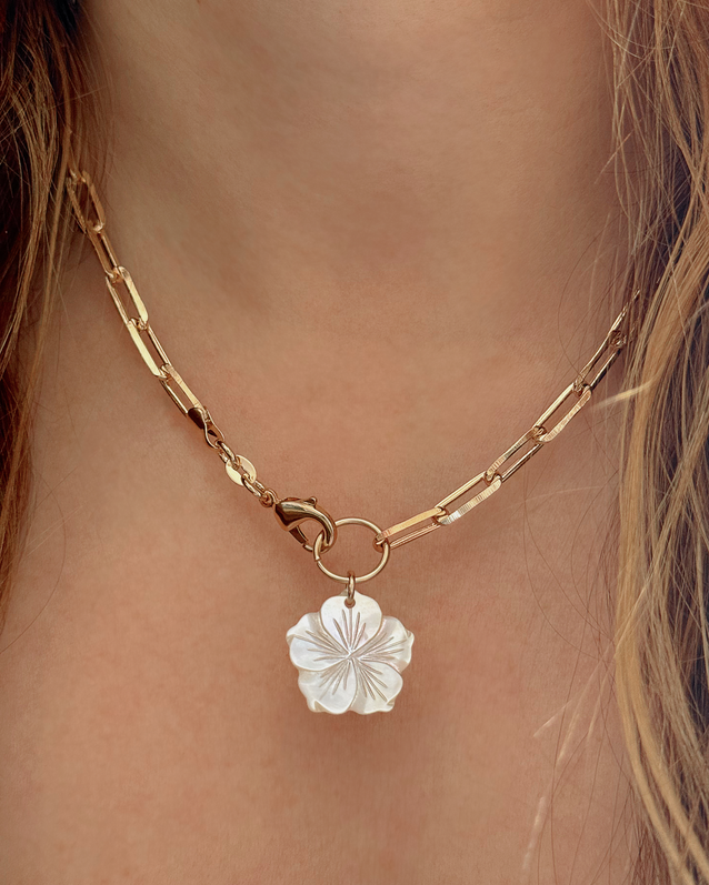 Hibiscus Statement Necklace