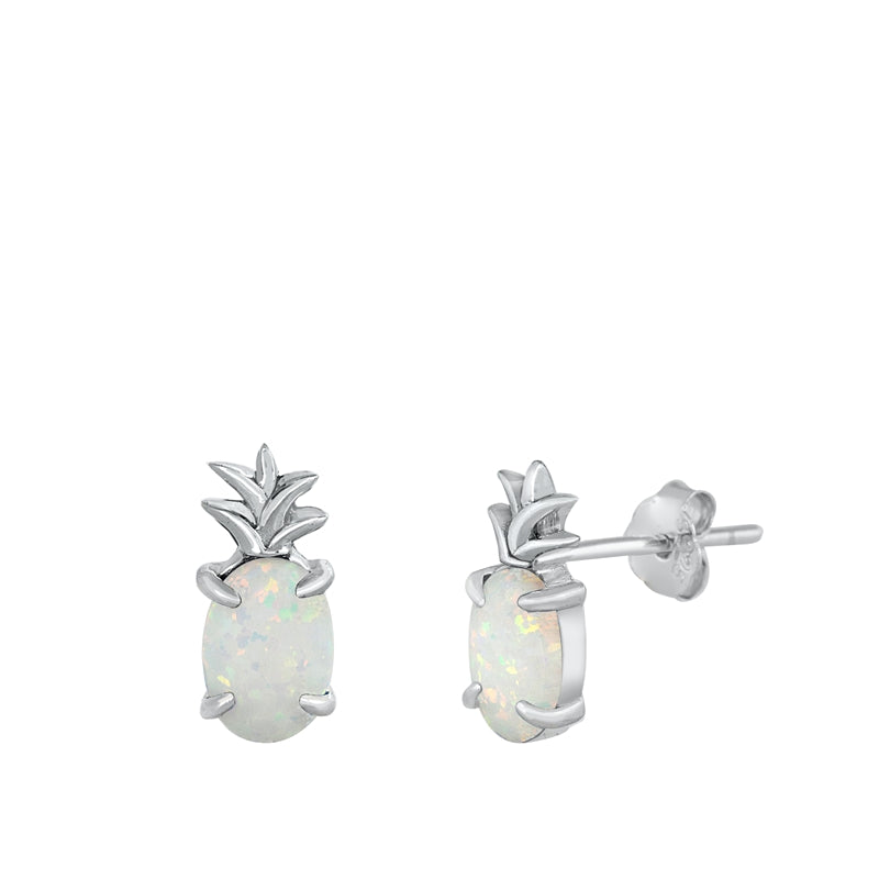 Opal Pineapple Earrings