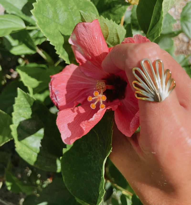 Seashell Cocktail Ring