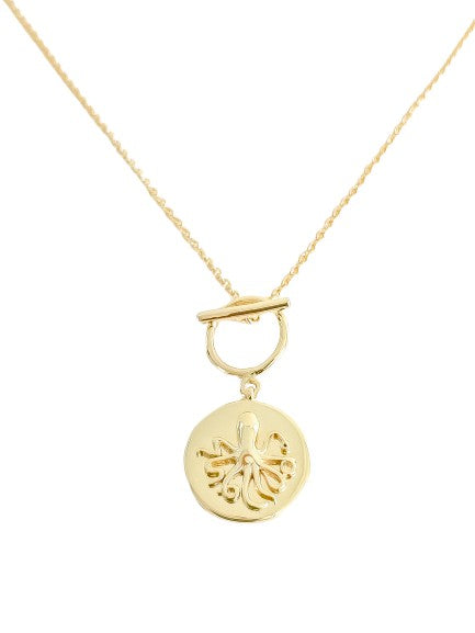 Octopus Toggle Necklace